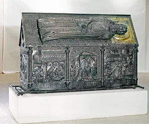 Casket Containing the Remains of St. Simeon, Commissioned by Elizabeth, Wife of King Ludwig I of Anjou